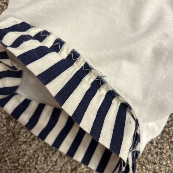 VTG Handmade American Flag T Shirt Oneita USA 4th Of July Adult 2X Single Stitch - Picture 7 of 7